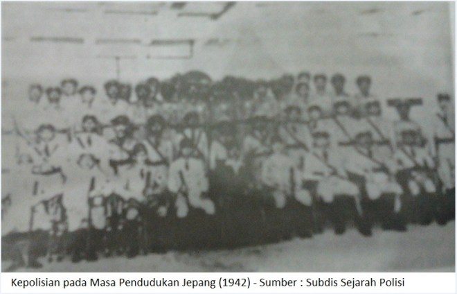 Tidak lama setelah jepang menyerah tanpa syarat kepada sekutu, . FIGUR POLISI: Kepolisian, Kesatuan Tertua di Indonesia