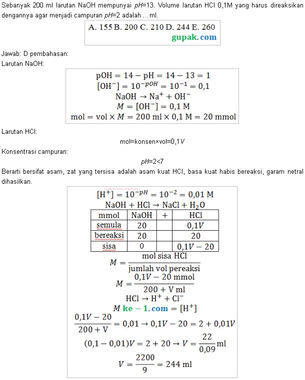 Senyawa karbon indriana lestari pdf download gratis. Soal Pembahasan Reaksi Penetralan Asam Kuat Basa Kuat
