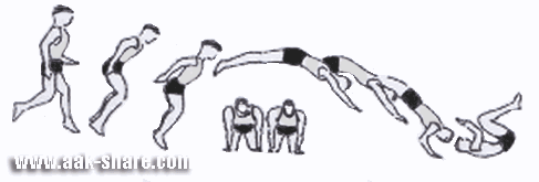 Posisi kedua kaki yang benar saat kedua lengan bertumpu pada matras adalah Teknik Dasar Melakukan Lompat Harimau | Websiteedukasi.com