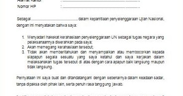 Pada bagian paling atas, pinters bisa langsung menuliskan tempat dan tanggal penulisan surat secara lengkap. Surat Pernyataan Kesanggupan Menjaga Rahasia Perusahaan