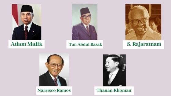 Tun abdul razak (wakil perdana . 5 Tokoh Pendiri ASEAN Beserta Asal Negaranya & Foto