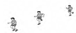 Sikap awal jongkok membelakangi matras. Aktivitas Senam Lantai : Gymnastic, Floor exercise, Neck