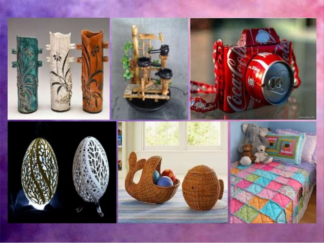 Barang atau hasil karya yang dihasilkan melalui ketrampilan tangan disebut …. Prinsip Kerajinan Fungsi Hias | Kerajinan Prakarya