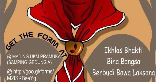 Poster adalah suatu karya seni grafis yang mengandung gambar dan tulisan serta berfungsi untuk menyampaikan pesan kepada banyak . Poster Tema Pramuka | Contoh Poster