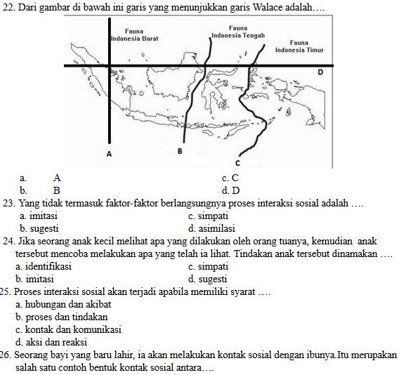 Fungsi lembaga keluarga adalah : Download Soal dan Kunci Jawaban Latihan PAS IPS SMP Kelas