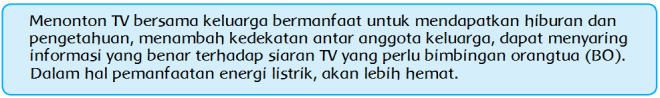 Salah satunya dengan menonton tv bersama. Hak dan Kewajiban dalam Penggunaan Energi Listrik (Halaman